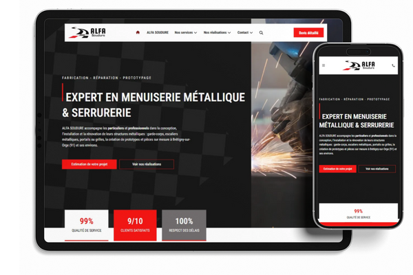 <b>Site web</b> responsive