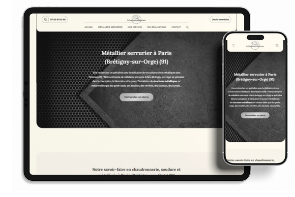 <b>Site web</b> responsive