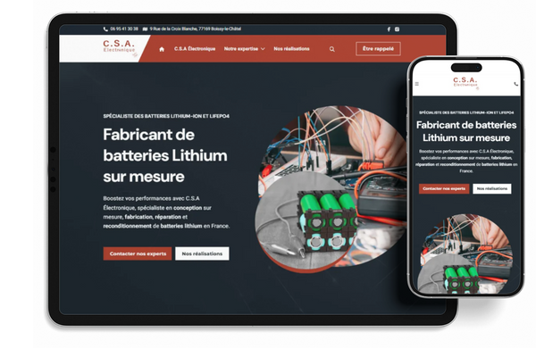 <b>Site web</b> responsive