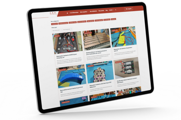 Catalogue de produits en ligne