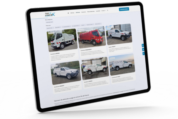 <b>Portfolio</b> visuel pour les réalisations