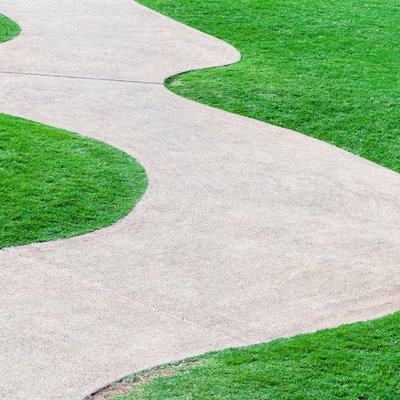 béton désactivé jardin à Montreuil