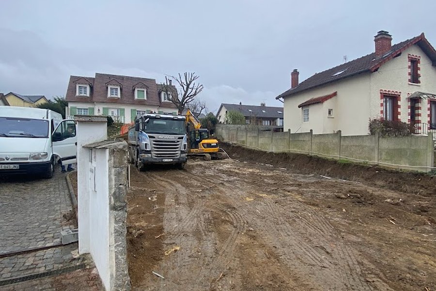 Travaux de terrassement à Corbeil Essonnes