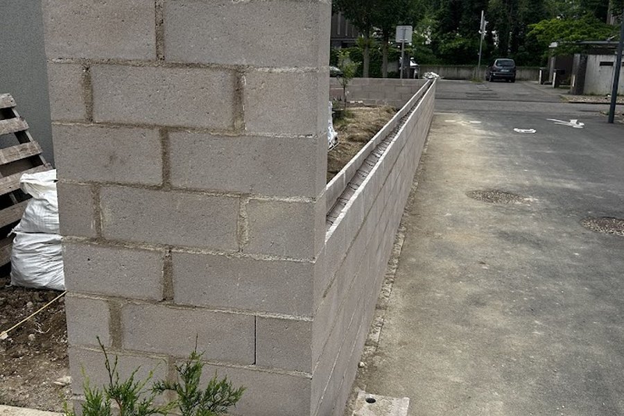 Construction de murs : stabilité, sécurité pour votre bâtiment