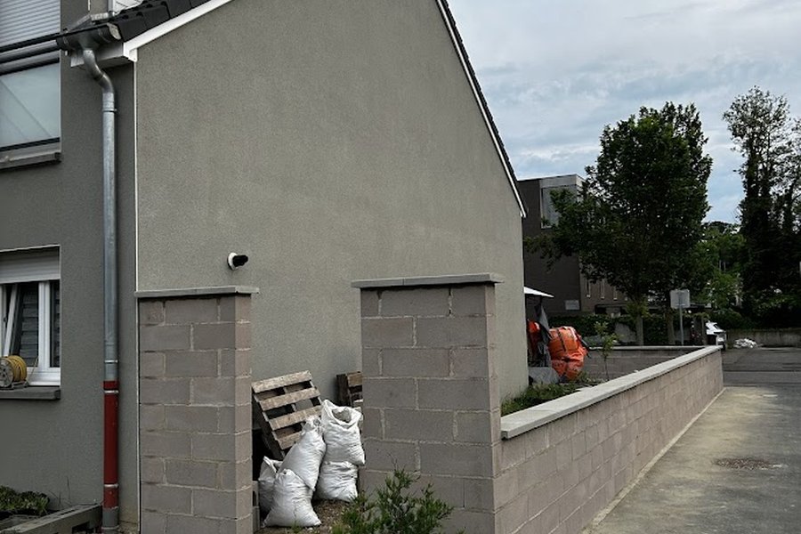Construction de mur