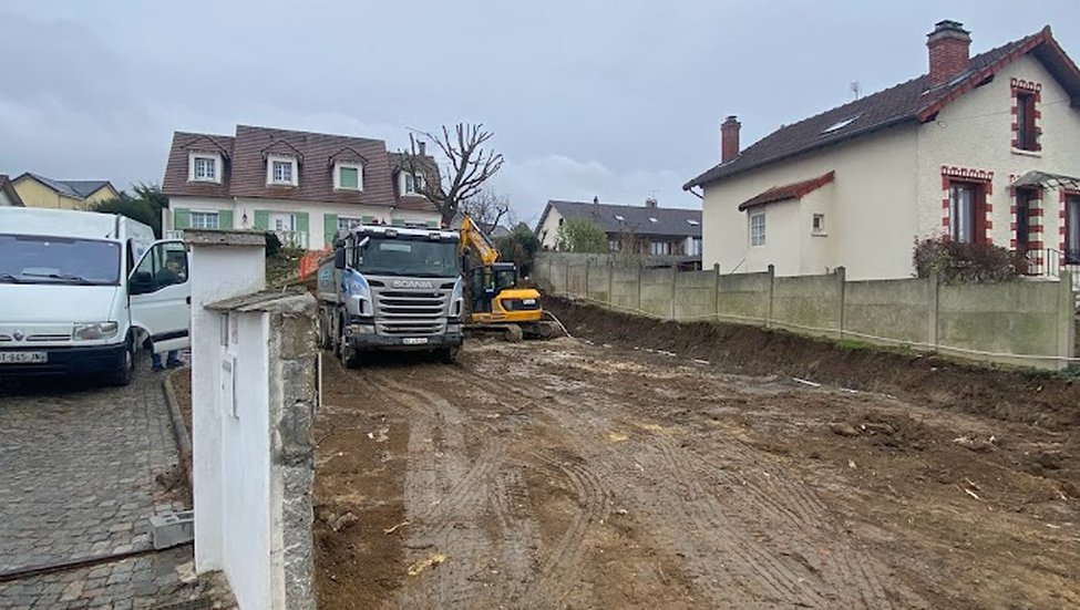 Travaux de terrassement
