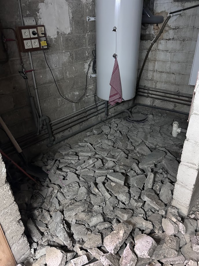 Pendant l'intervention