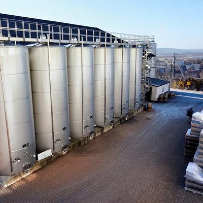 Nettoyage silo par drone