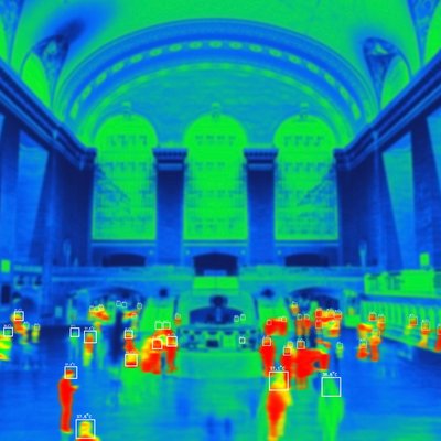 Inspection thermique par drone