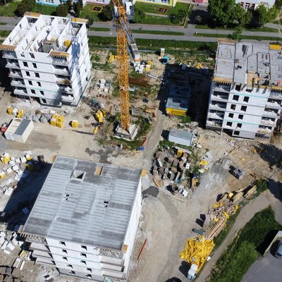 Inspection bâtiment par drone