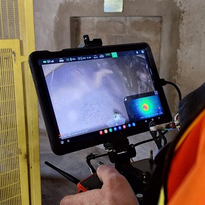 Inspection par drone