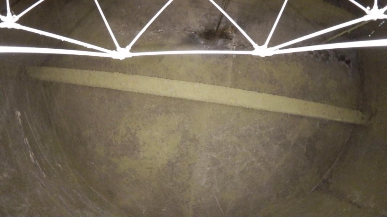 Inspection de silo par drone sur site de stockage, Flight Drone Service