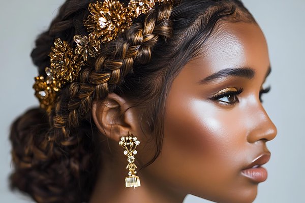 Chignon pour mariée à Saint-Denis