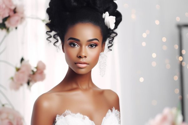 Maquillage et coiffure pour mariage à Saint-Denis
