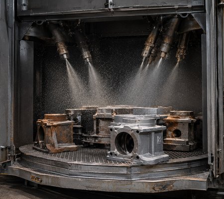 Grenaillage de décapage à Baud
