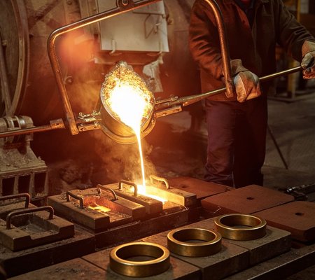Fabrication de bagues de guidage en bronze à Bourges