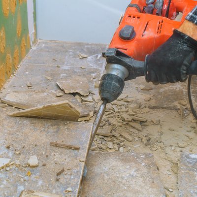 Travaux de démolition