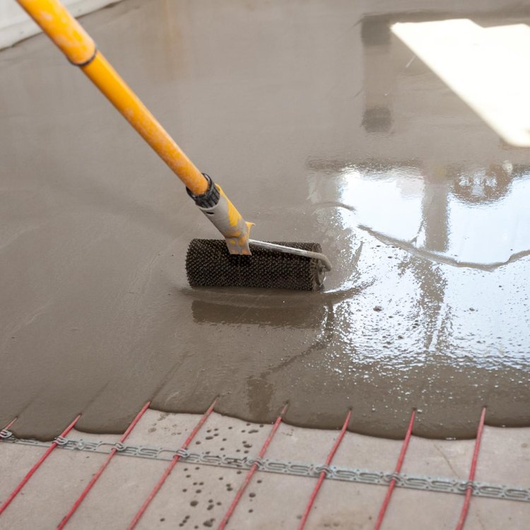 Coulage de chape et dallage