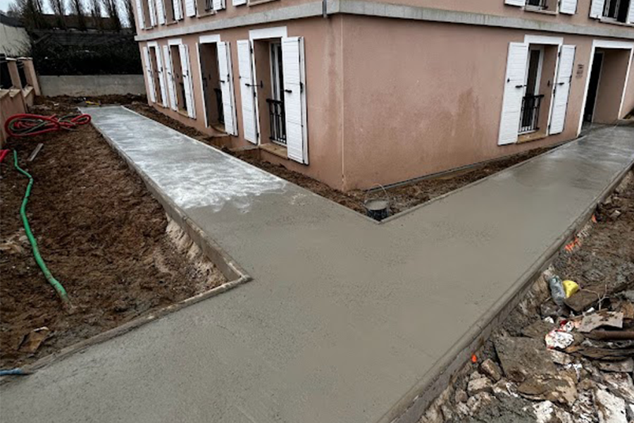 Création allées et accès