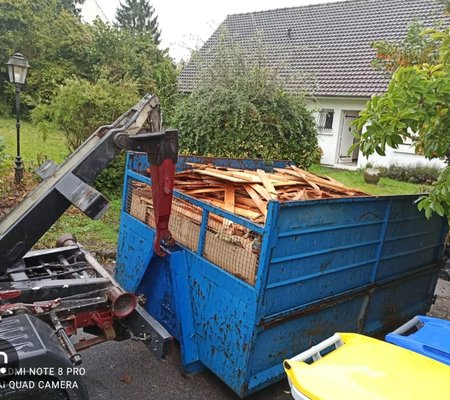 benne à bois
