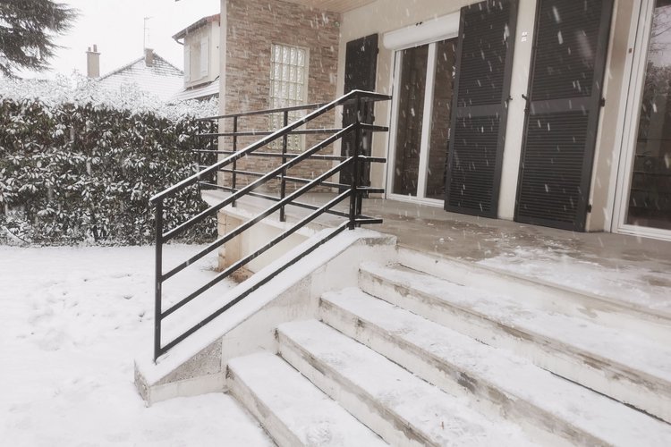 Garde-corps d'escalier