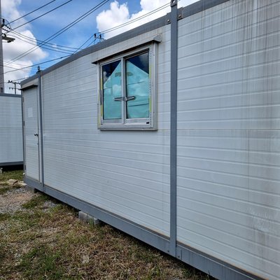 Pose et montage d'abri 