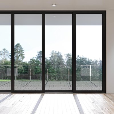 Pose de baies vitrées