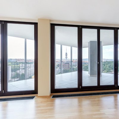 Pose de portes-fenêtres