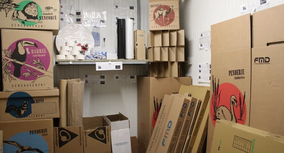 Vente de fournitures de déménagement