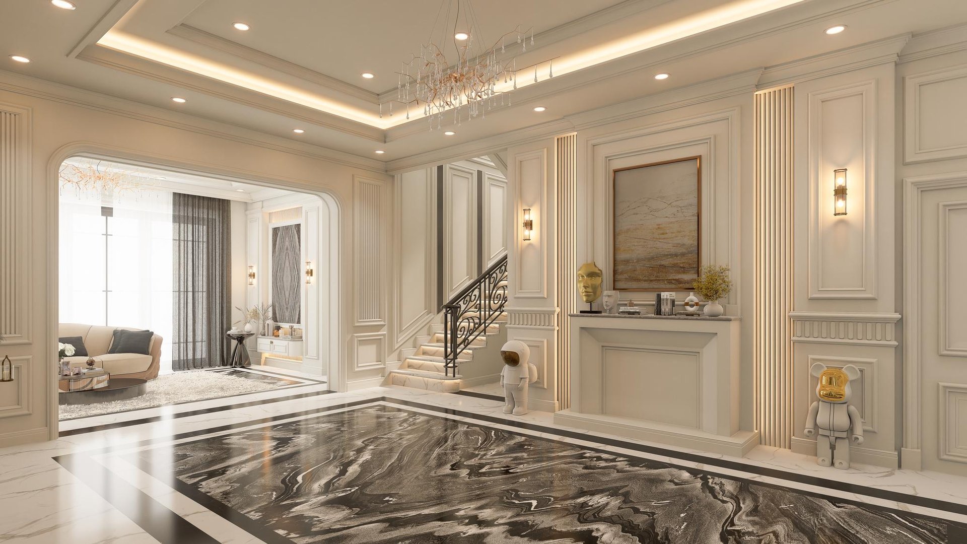 Travaux de plâtrerie