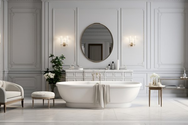 Installation de finitions décoratives