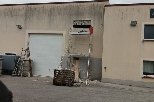 Réalisation : Ouverture mur porteur