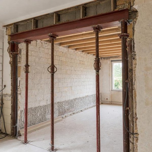 Ouvertures et reprises de murs porteurs