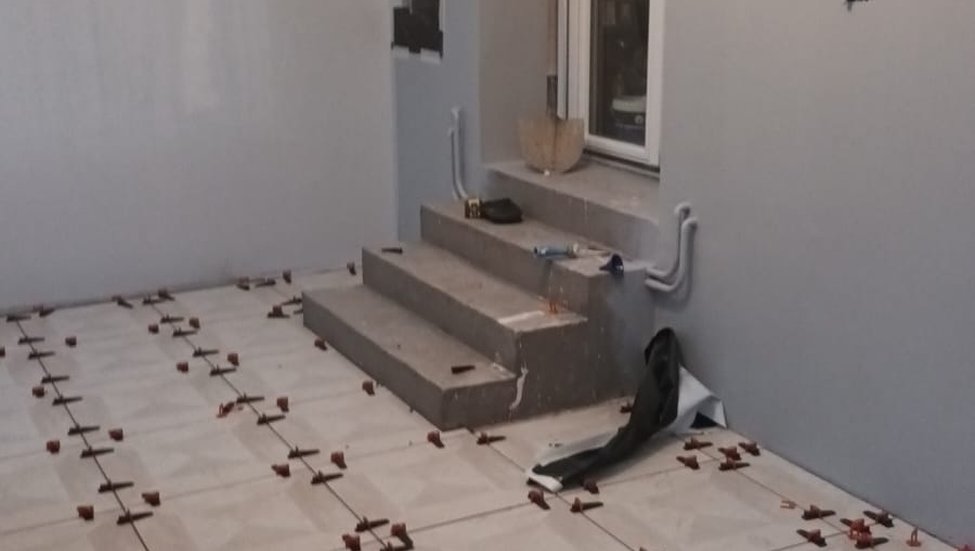 Pendant l'intervention