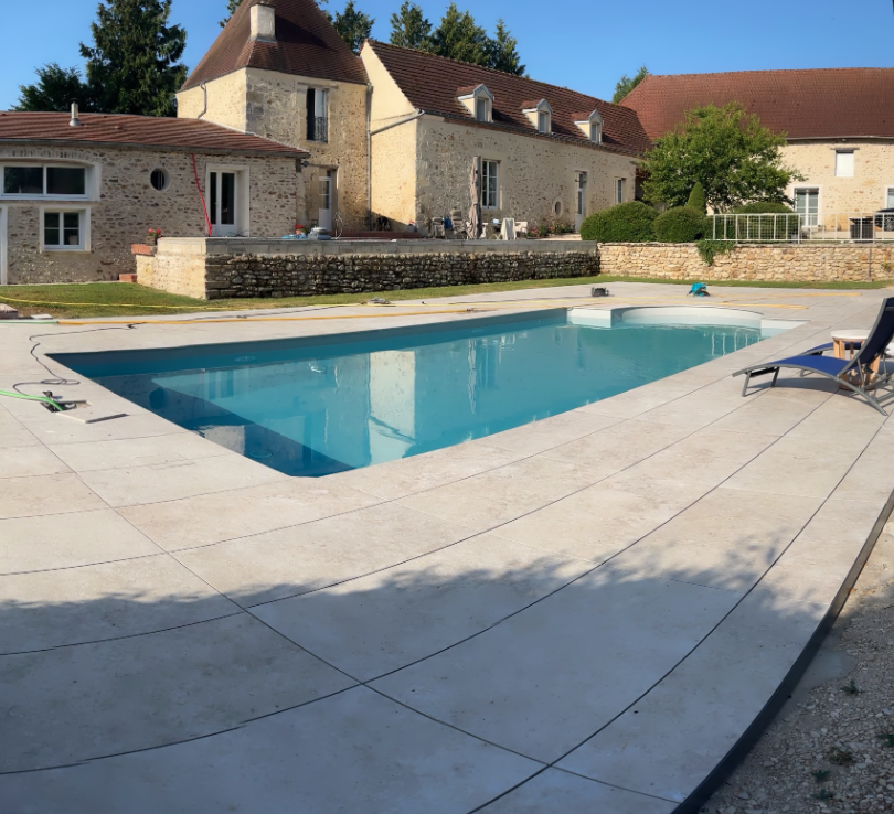 Rénovation complète d'une piscine