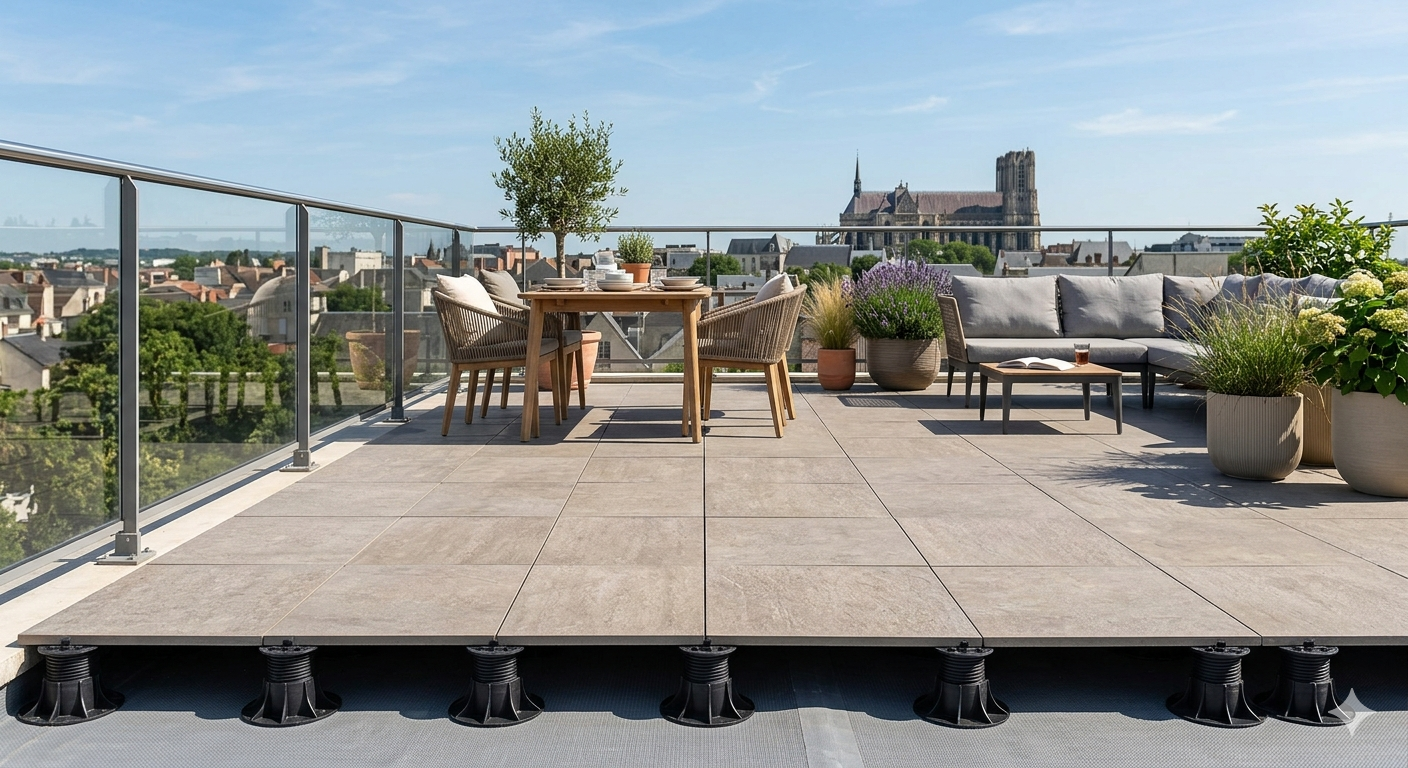 Dallage de terrasse