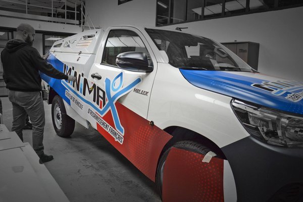 Habillage personnalisé pour tous nos véhicules