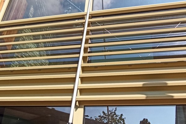 Nettoyage de vitres en hauteur