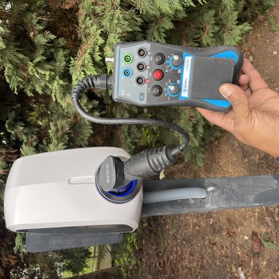 Réparation de borne de recharge