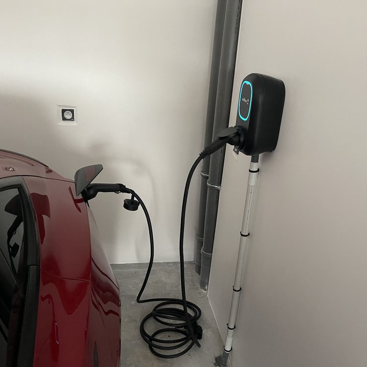 Installation d'une borne monophasée Wallbox