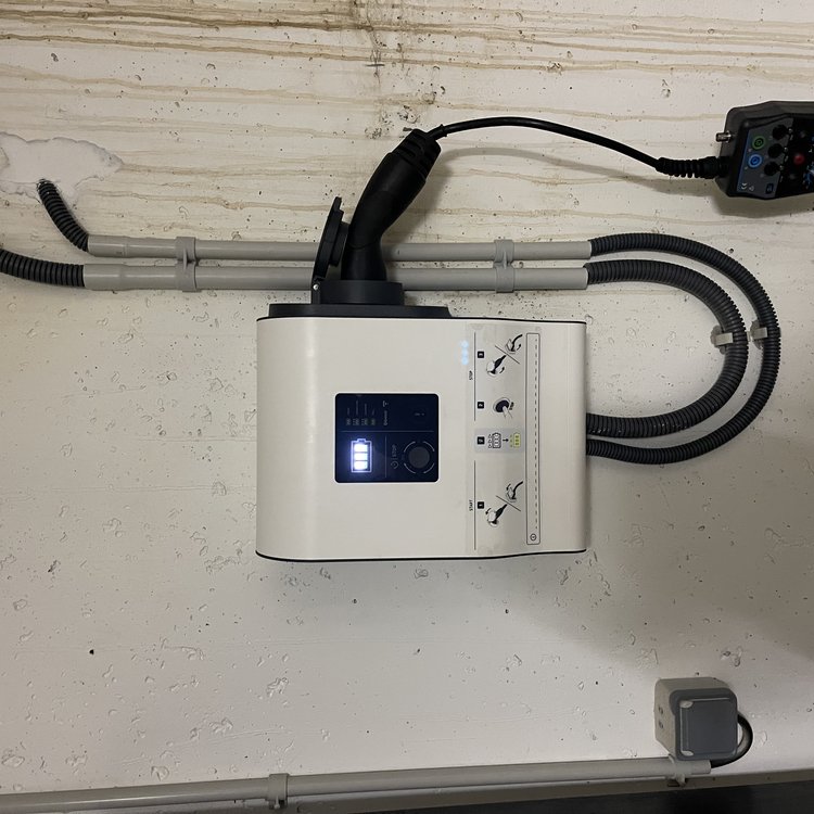 Installation d'une borne monophasée Legrand
