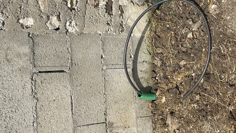 Avant les travaux