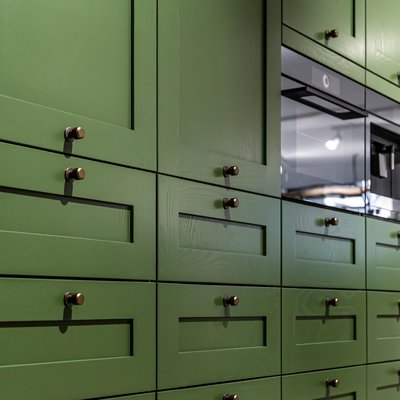 Pose de cuisine en bois sur mesure