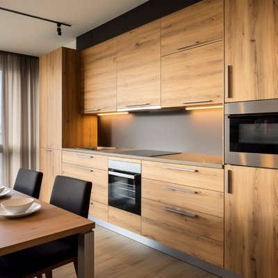 Aménagement de cuisine fonctionnelle et ergonomique