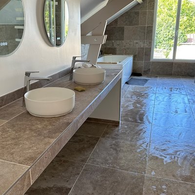 Travaux de plomberie