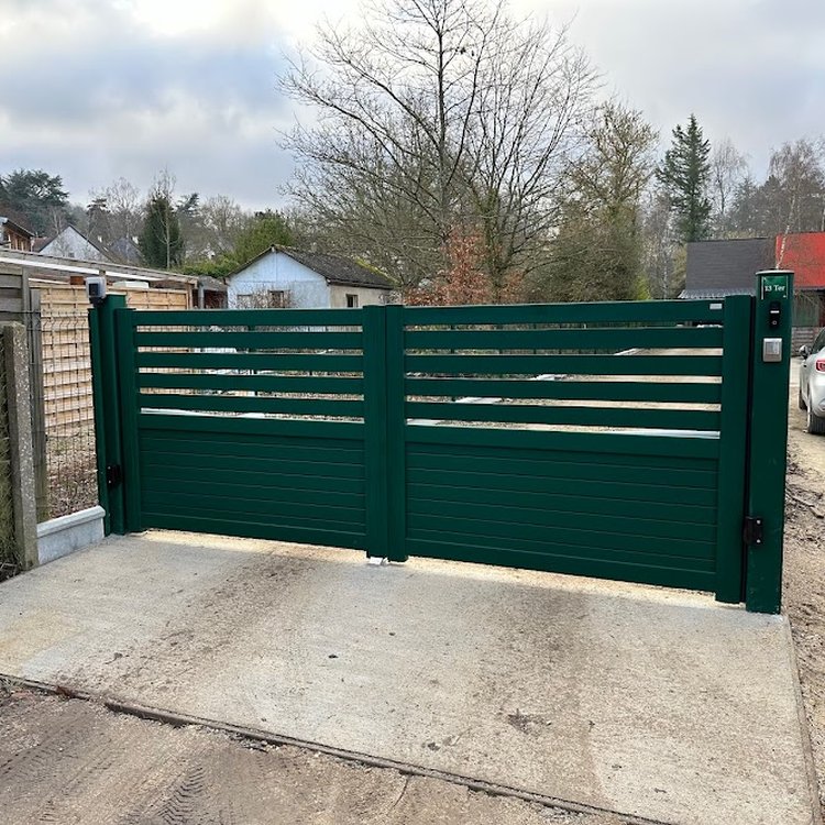 Pose de portail extérieur