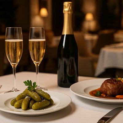 Cornichons frais pour hôtel 