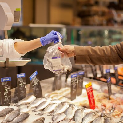 Cornichons frais pour poissonnerie 