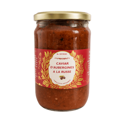 Caviar d'aubergines à la Russe