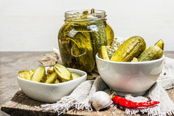 Cornichons malossols à la russe gros calibre